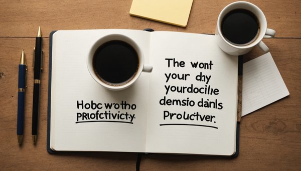 comment organiser sa journée pour maximiser sa productivité au quotidien
